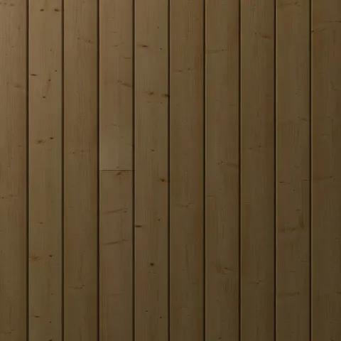 Rendu du bois Préservé avec la finition Brun